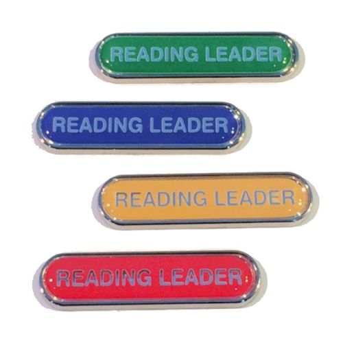 READING LEADER bar badge